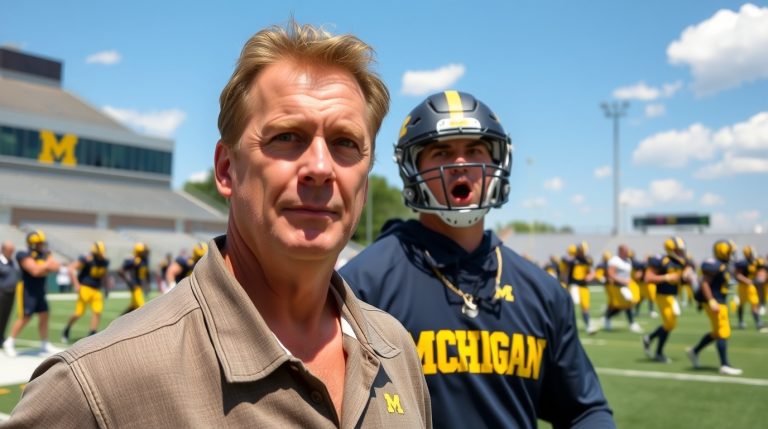 Jon Gruden Saw Michigan Football Practice Bryce Underwood